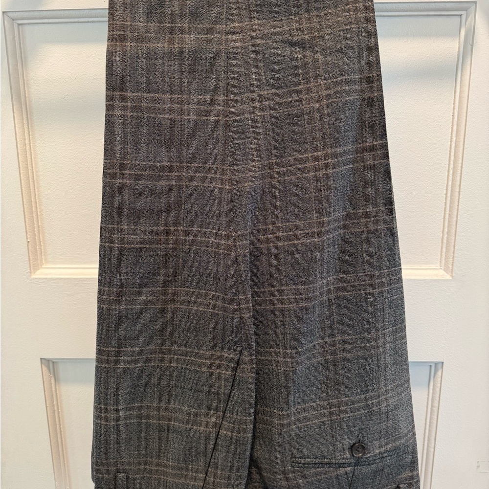 Bonobos Jetsetter Suit Brown Plaid - 38S - Picture 5 of 6
